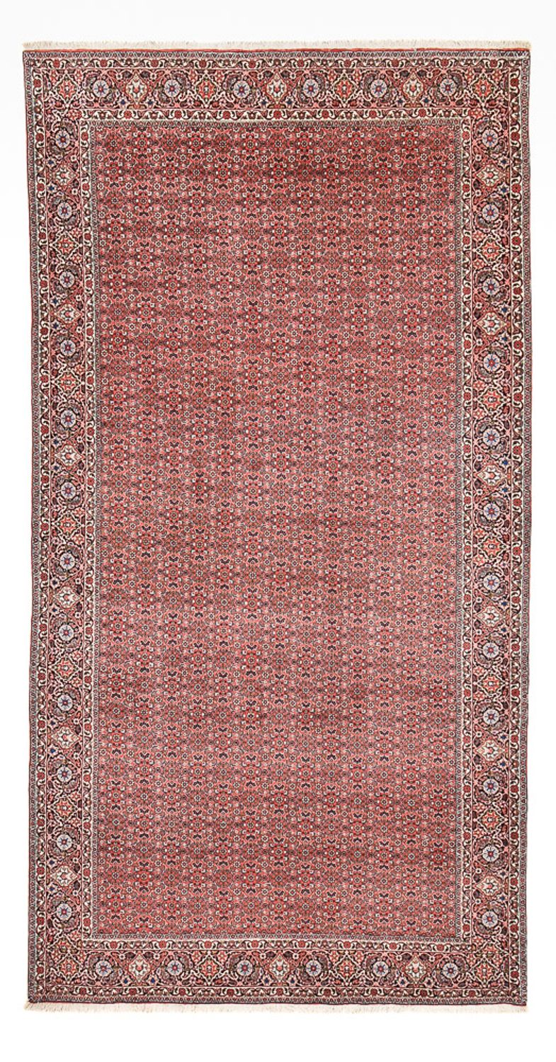 Alfombra de pasillo Alfombra persa - Bidjar - 395 x 202 cm - óxido