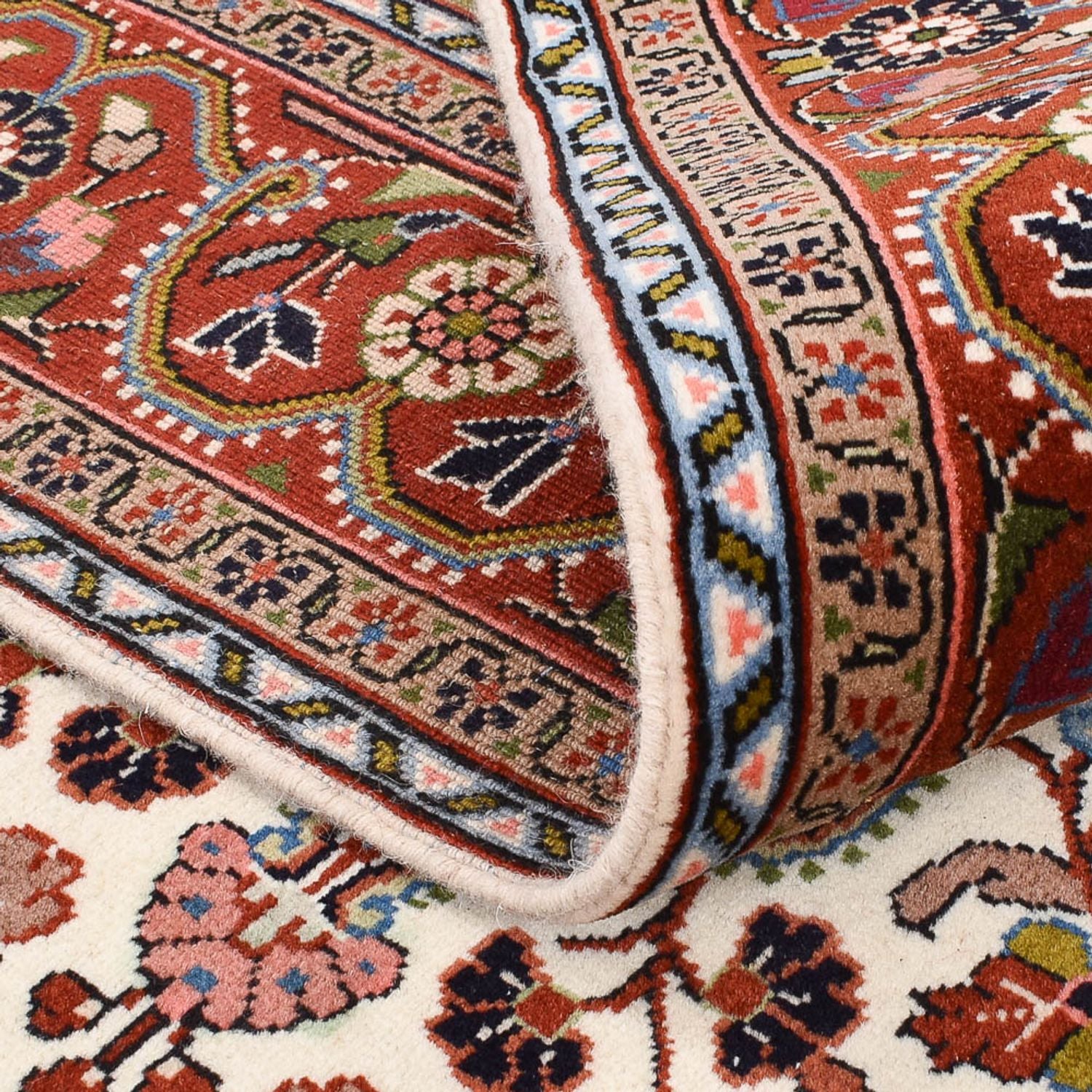 Alfombra persa - Nómada - 205 x 138 cm - crema