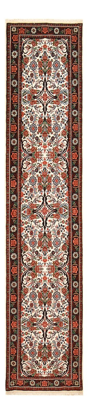 Alfombra de pasillo Alfombra persa - Bidjar - 314 x 70 cm - beige