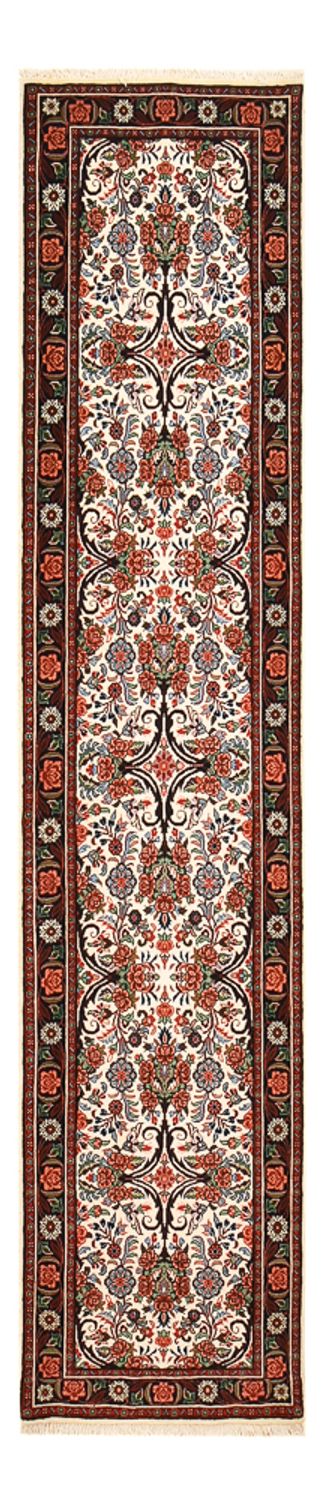 Alfombra de pasillo Alfombra persa - Bidjar - 314 x 70 cm - beige