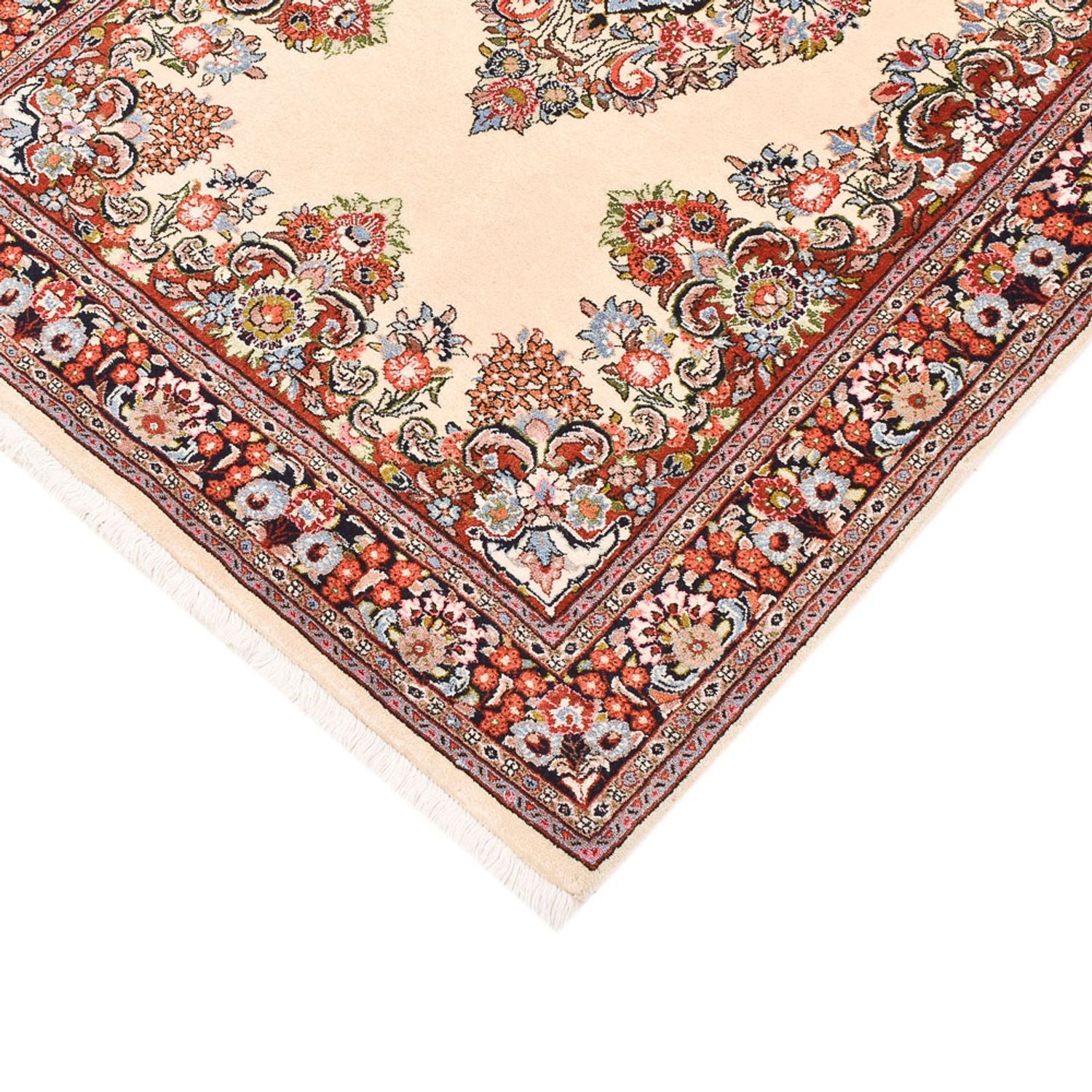Alfombra persa - Bidjar - 151 x 99 cm - beige
