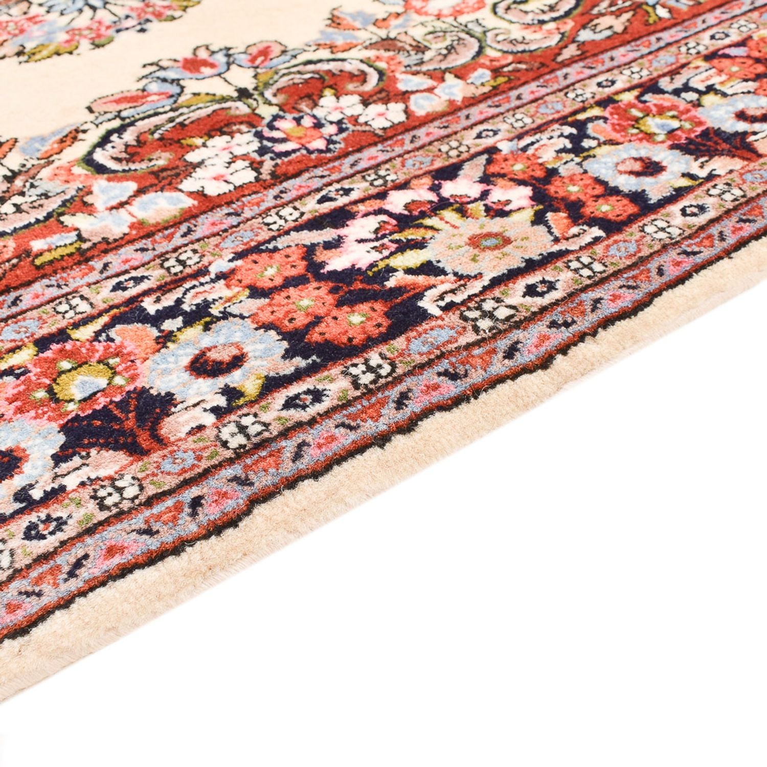 Alfombra persa - Bidjar - 151 x 99 cm - beige