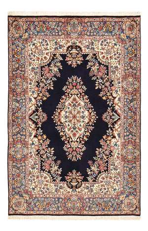 Alfombra persa - Real - 200 x 130 cm - azul oscuro
