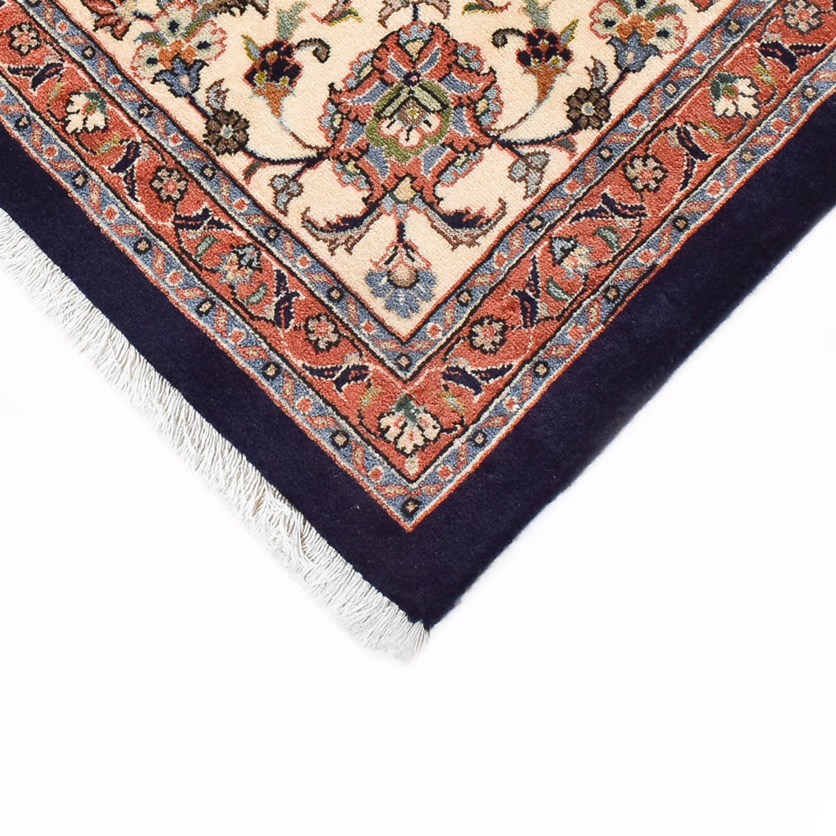 Alfombra persa - Clásica - Real - 338 x 247 cm - azul oscuro