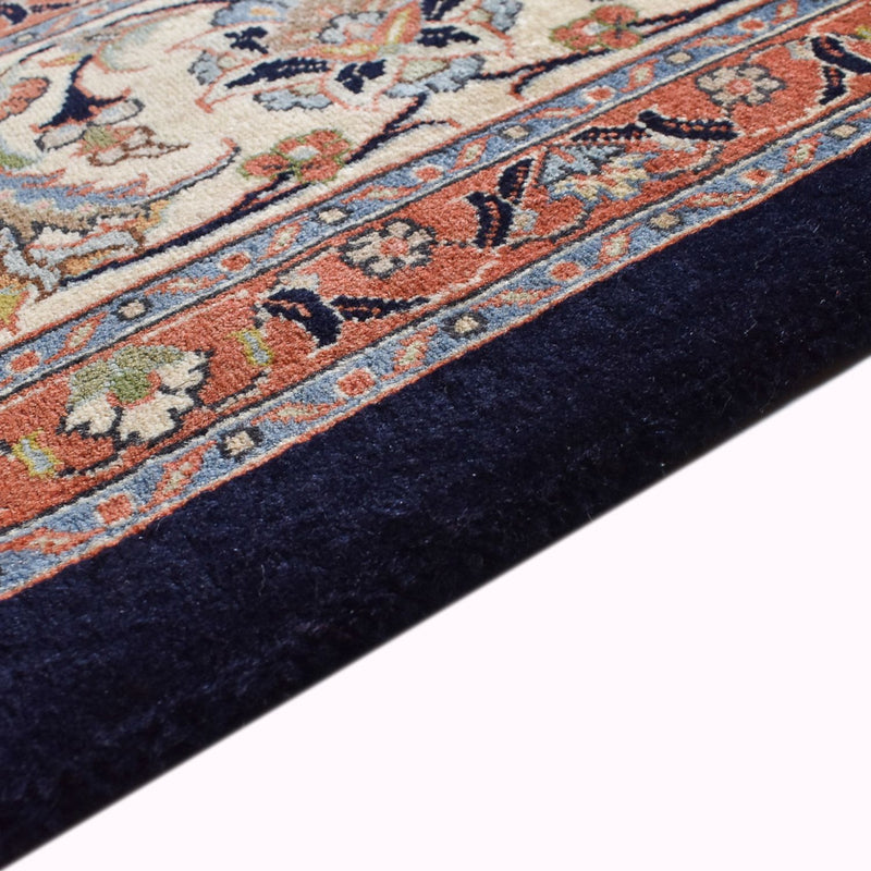 Alfombra persa - Clásica - Real - 338 x 247 cm - azul oscuro