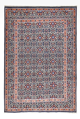 Alfombra persa - Clásica - 305 x 212 cm - azul oscuro