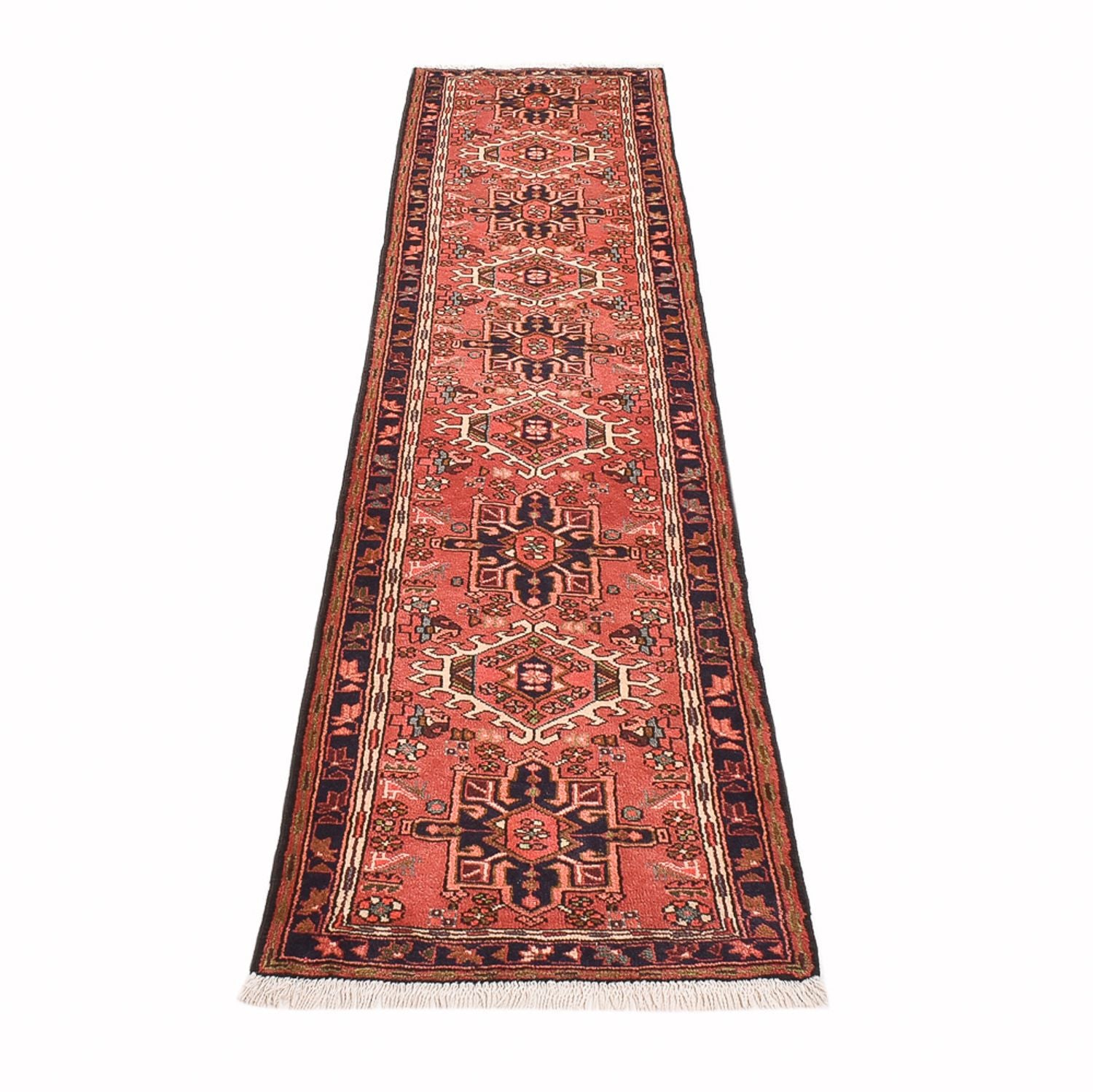 Alfombra de pasillo Alfombra persa - Nómada - 286 x 70 cm - rojo