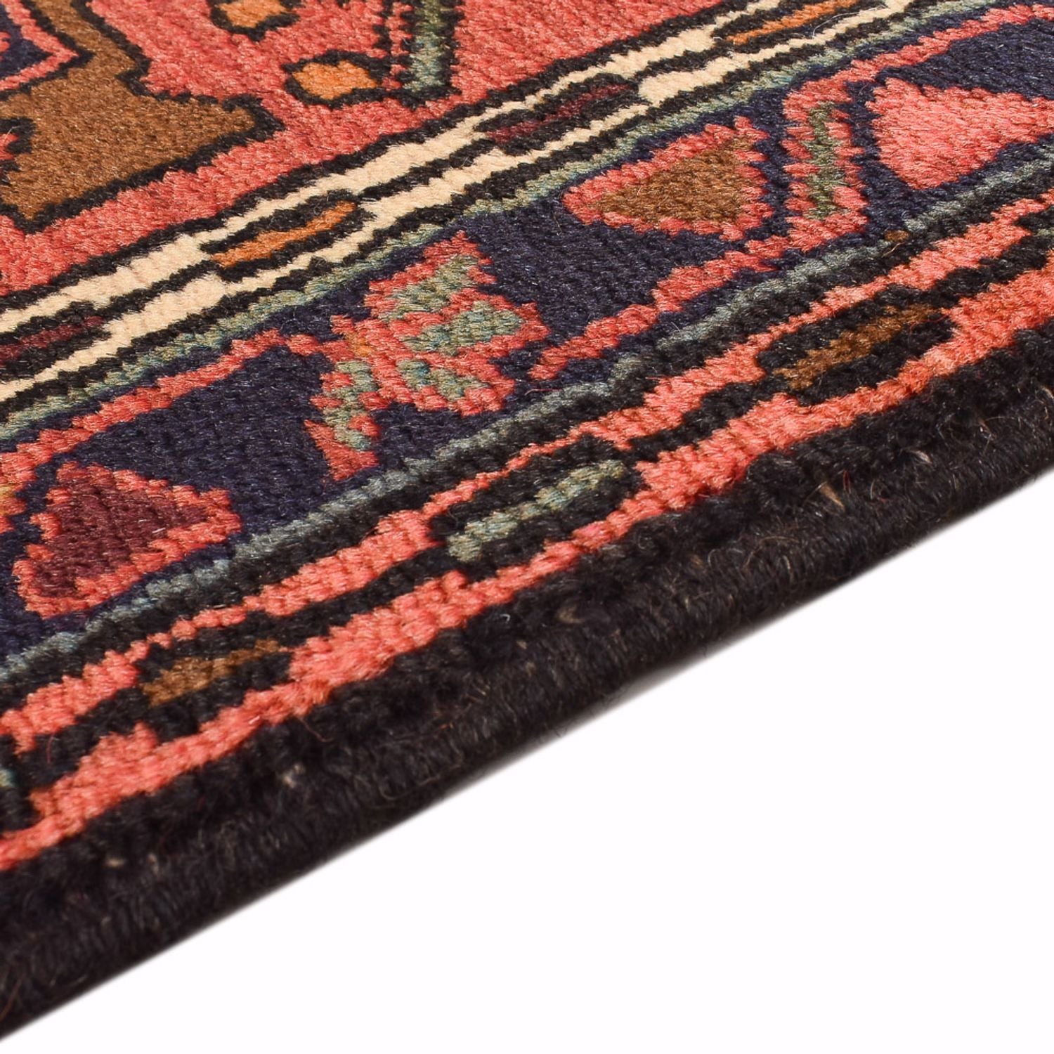 Alfombra de pasillo Alfombra persa - Nómada - 284 x 71 cm - rojo
