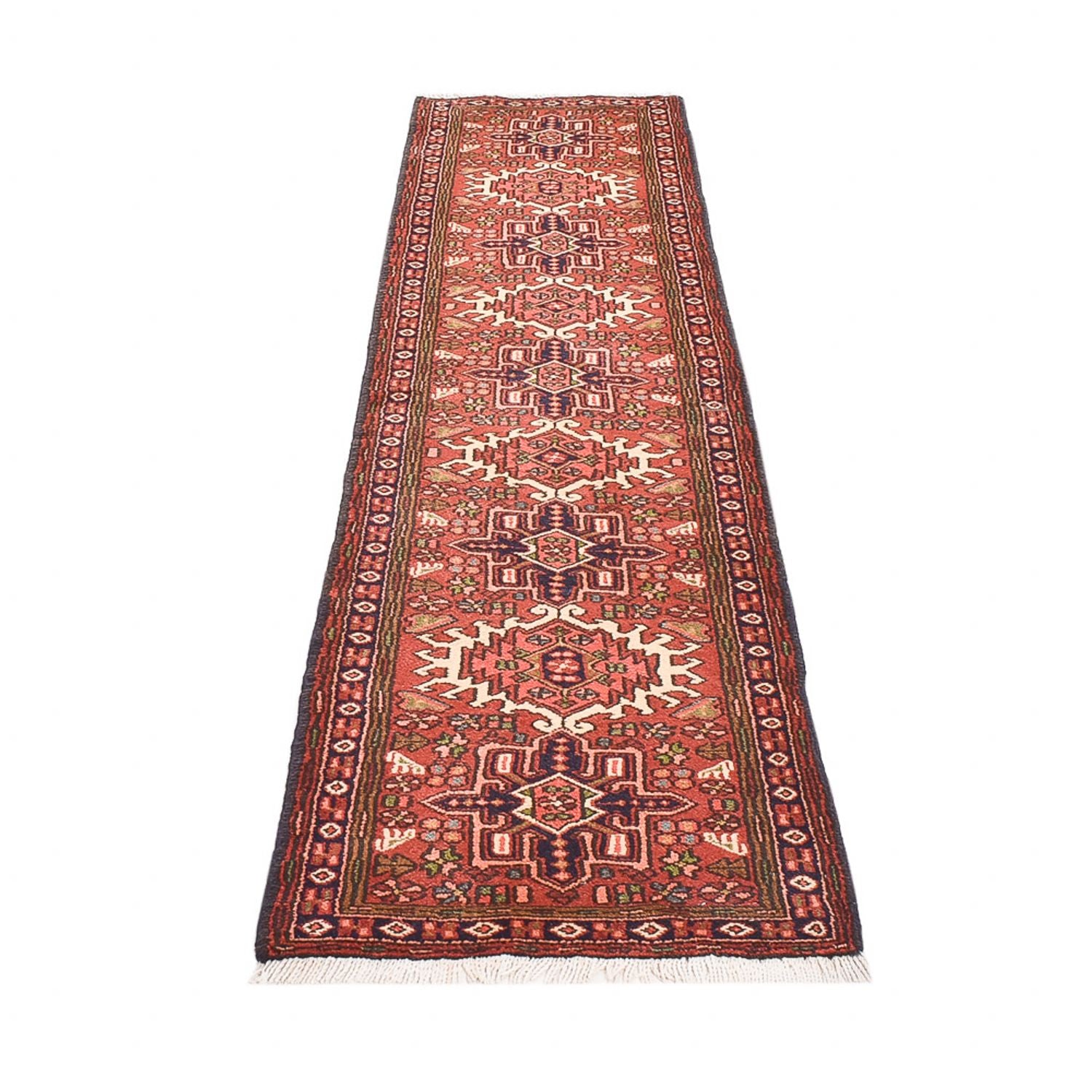 Alfombra de pasillo Alfombra persa - Nómada - 289 x 68 cm - rojo