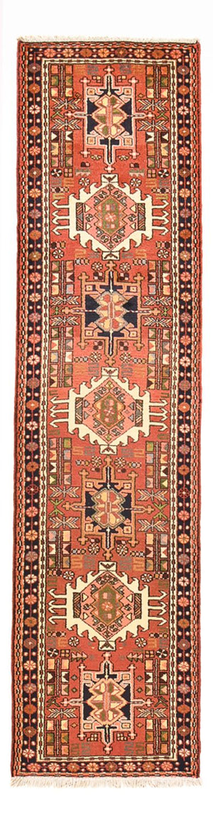 Alfombra de pasillo Alfombra persa - Nómada - 286 x 71 cm - rojo