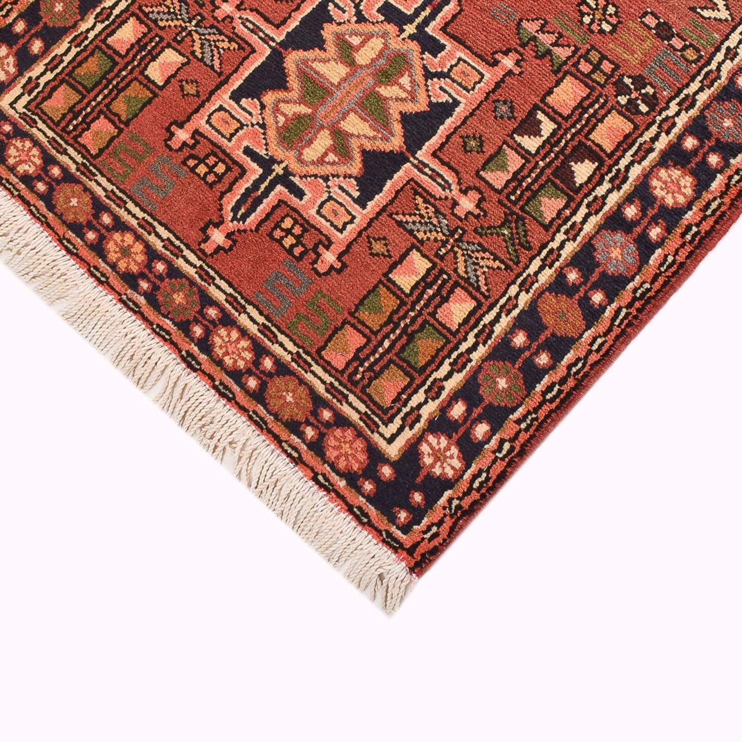 Alfombra de pasillo Alfombra persa - Nómada - 286 x 71 cm - rojo