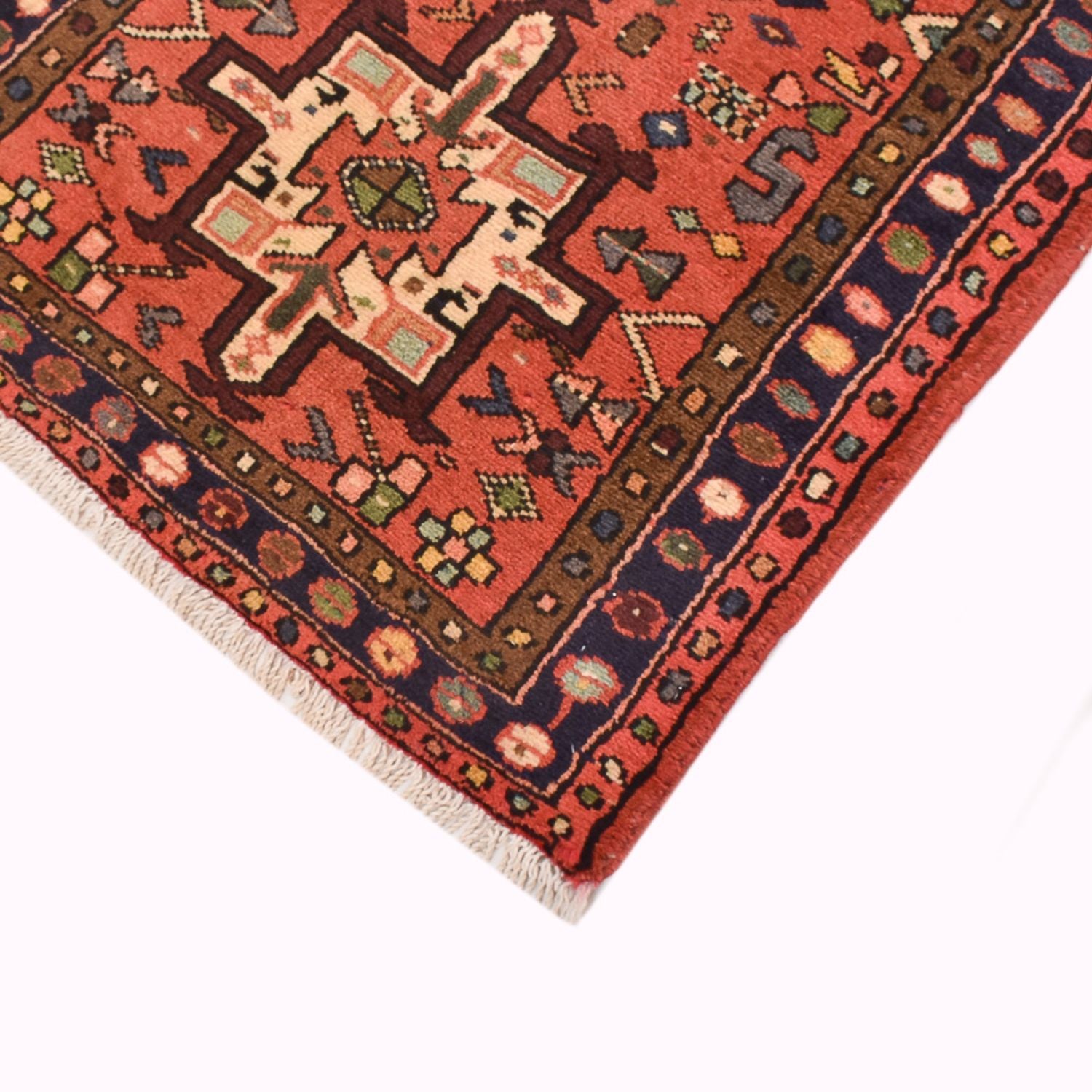 Alfombra de pasillo Alfombra persa - Nómada - 295 x 74 cm - rojo