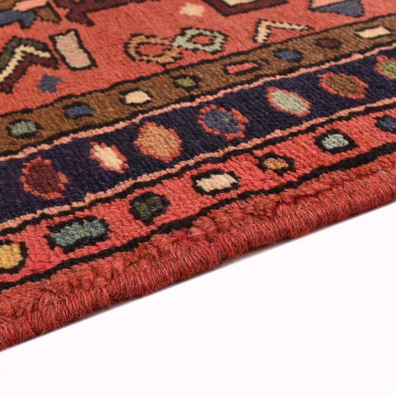 Alfombra de pasillo Alfombra persa - Nómada - 295 x 74 cm - rojo