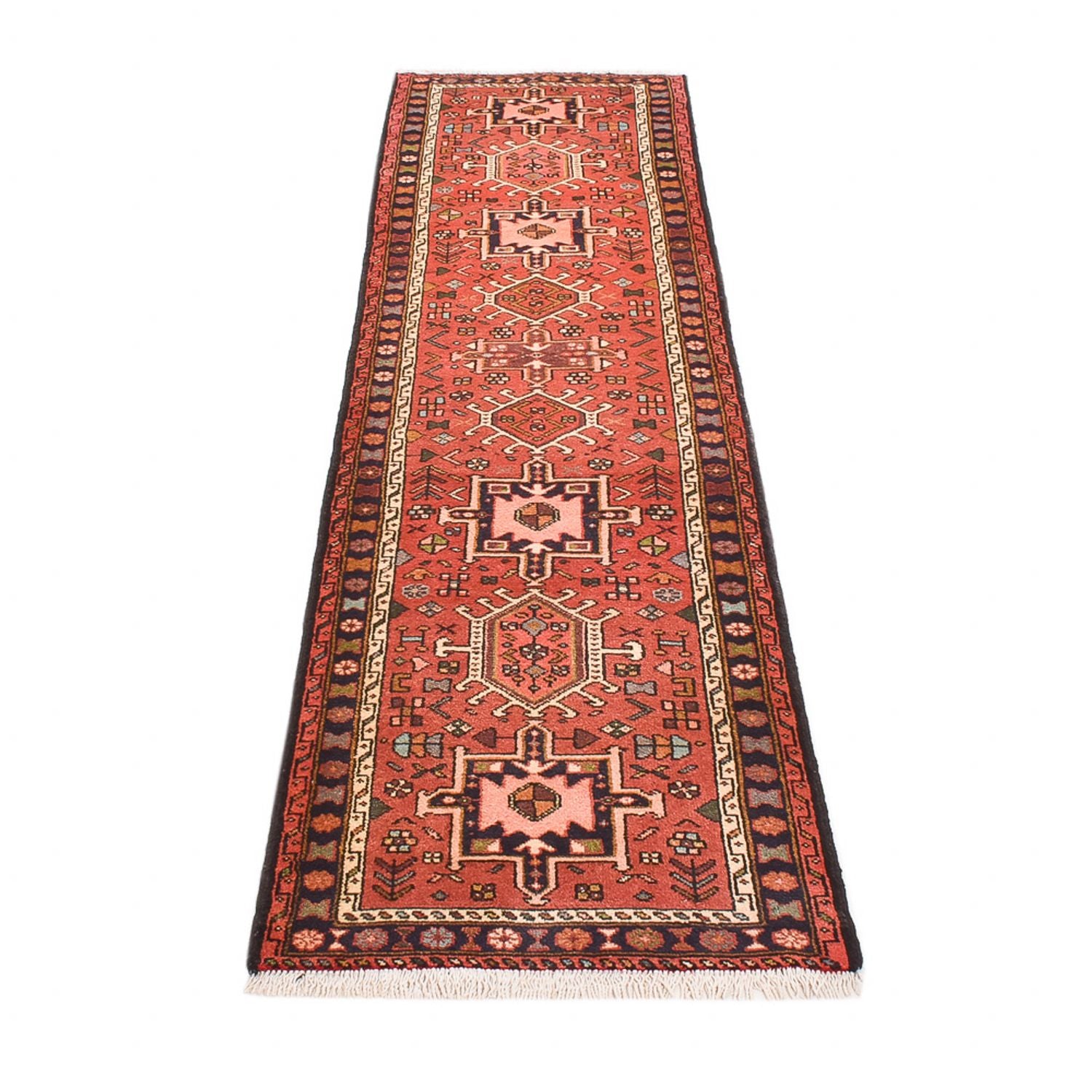 Alfombra de pasillo Alfombra persa - Nómada - 285 x 72 cm - rojo