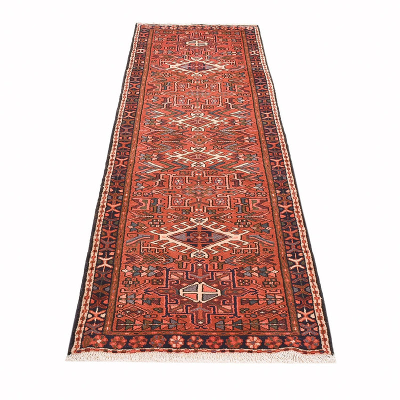 Alfombra de pasillo Alfombra persa - Nómada - 281 x 78 cm - rojo claro