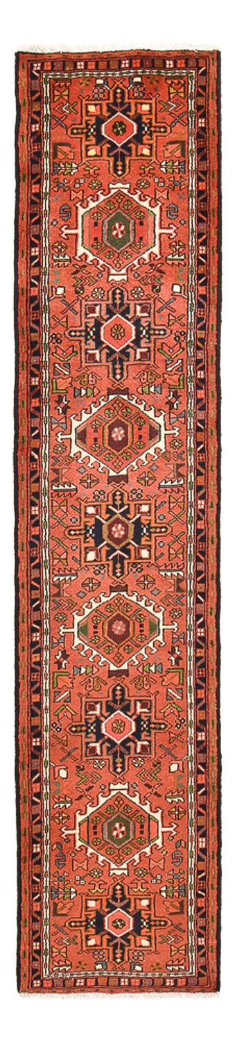 Alfombra de pasillo Alfombra persa - Nómada - 291 x 66 cm - rojo claro