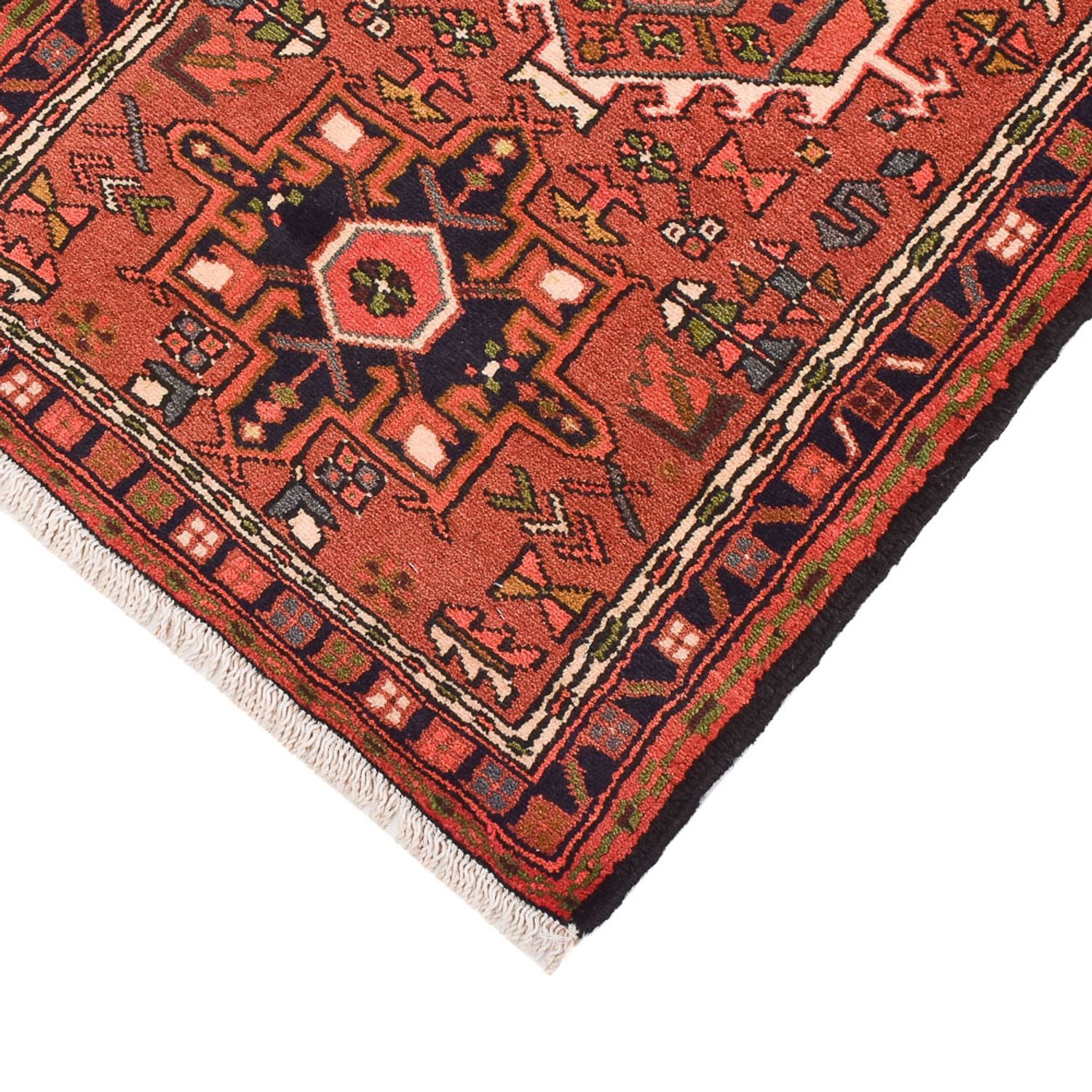 Alfombra de pasillo Alfombra persa - Nómada - 291 x 66 cm - rojo claro