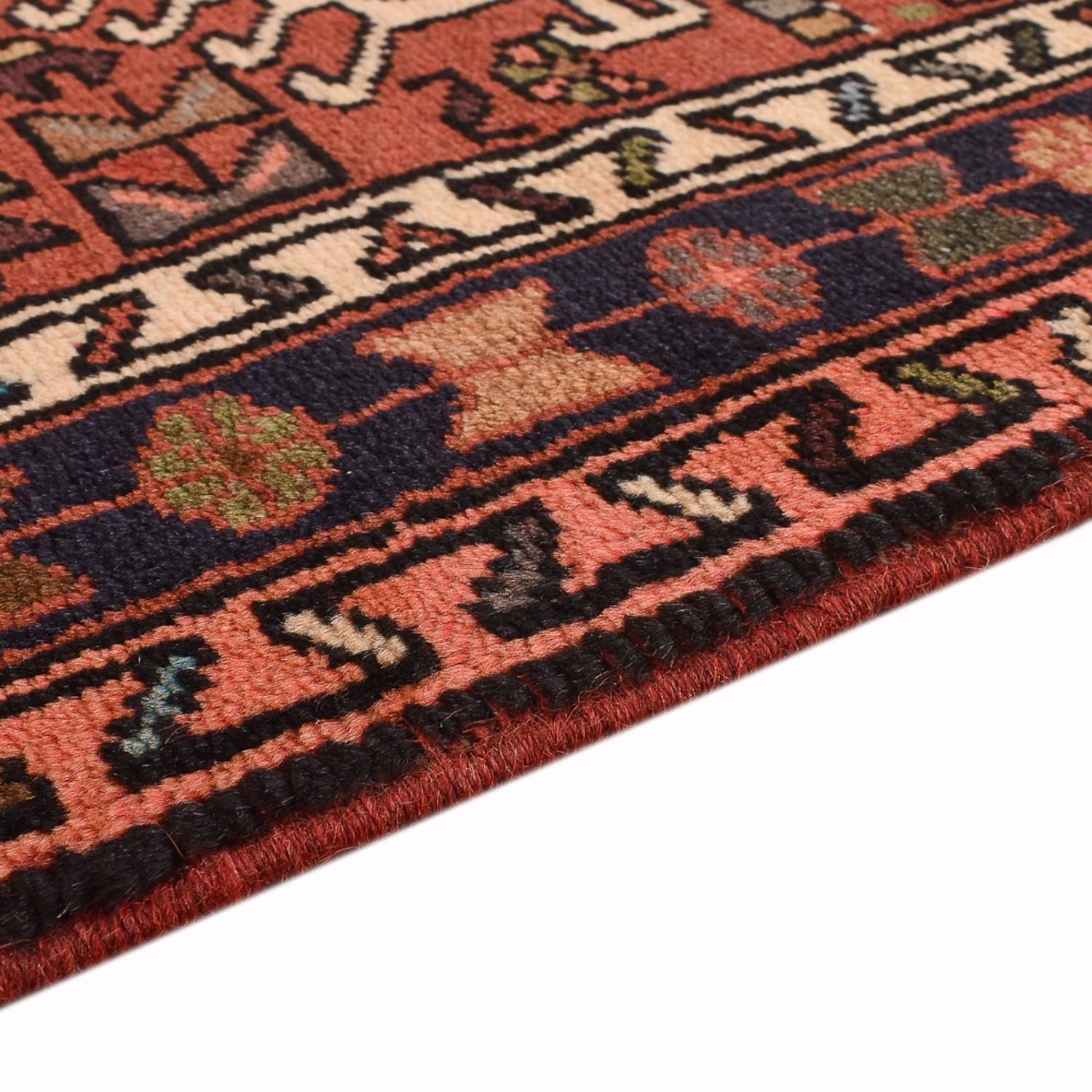 Alfombra de pasillo Alfombra persa - Nómada - 292 x 66 cm - rojo