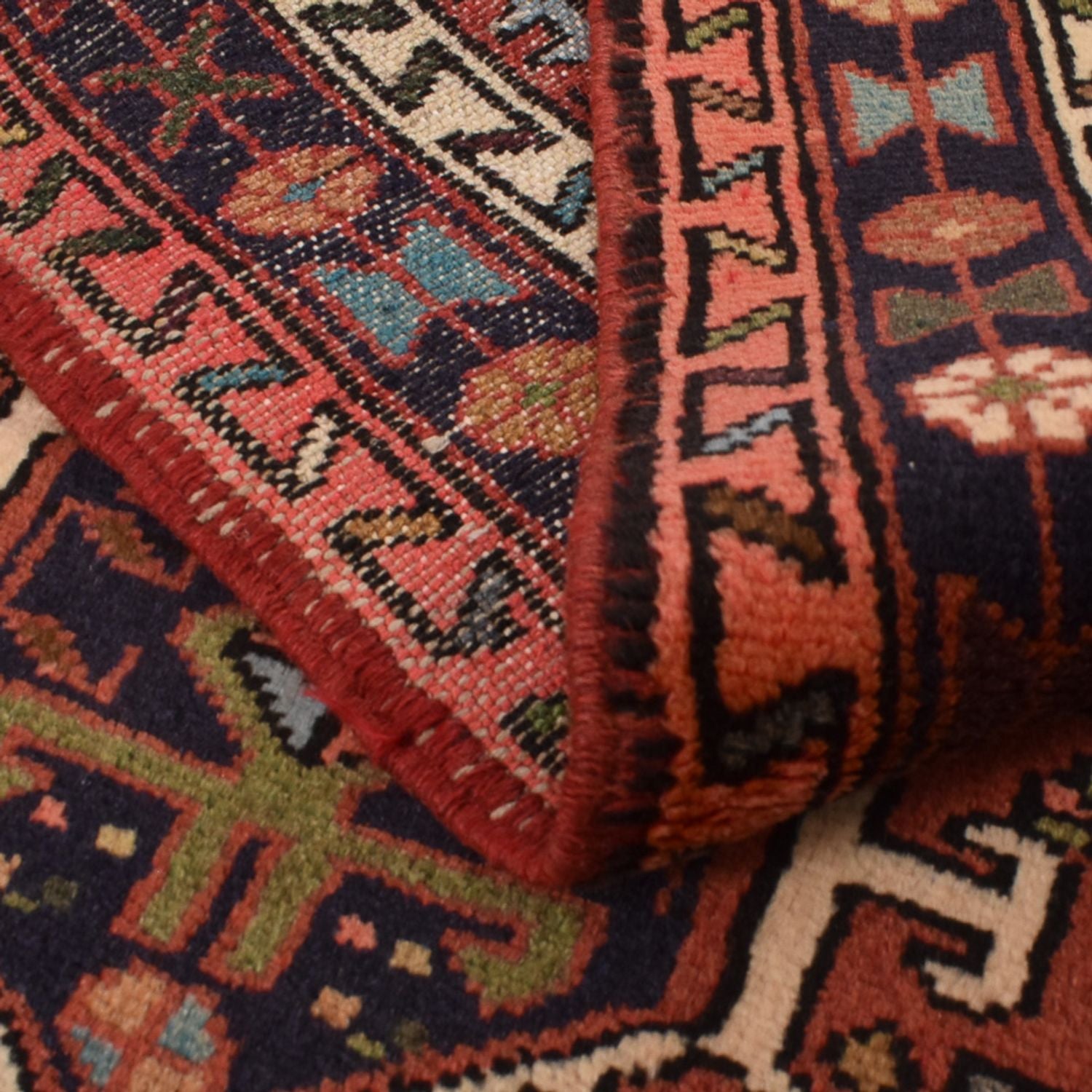 Alfombra de pasillo Alfombra persa - Nómada - 292 x 66 cm - rojo