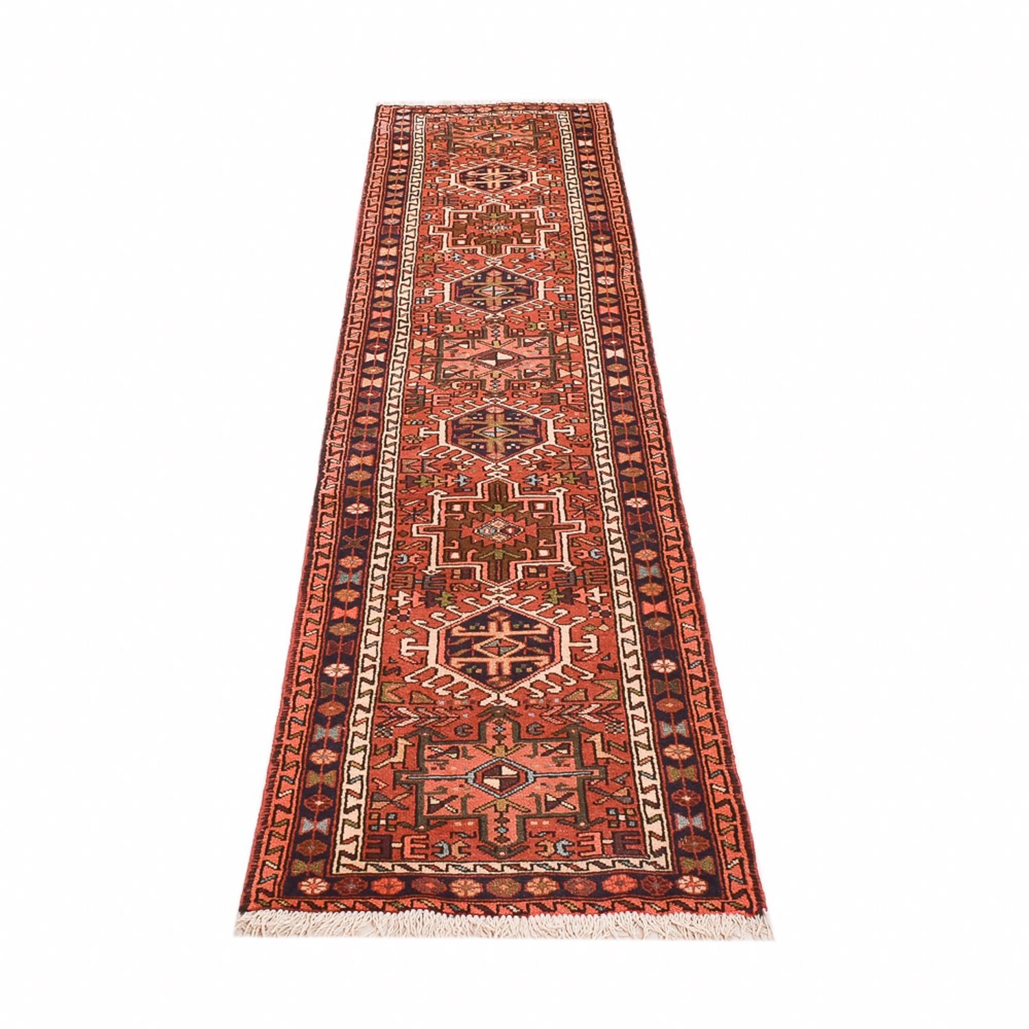 Alfombra de pasillo Alfombra persa - Nómada - 292 x 66 cm - rojo
