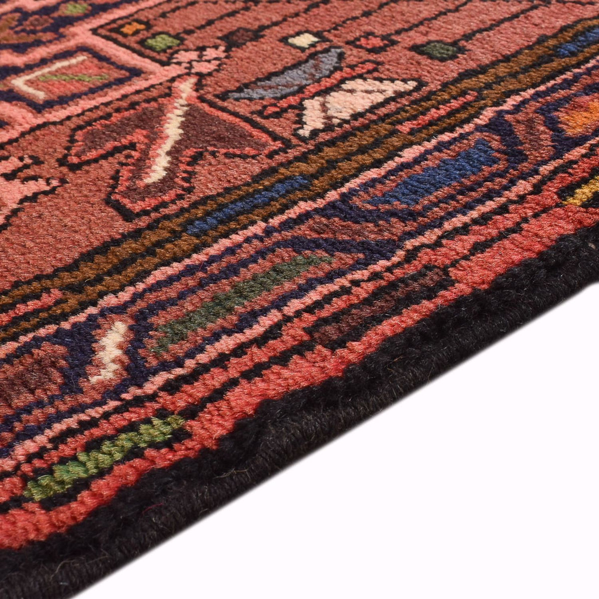 Alfombra de pasillo Alfombra persa - Nómada - 287 x 68 cm - rojo