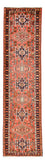 Alfombra de pasillo Alfombra persa - Nómada - 302 x 82 cm - rojo