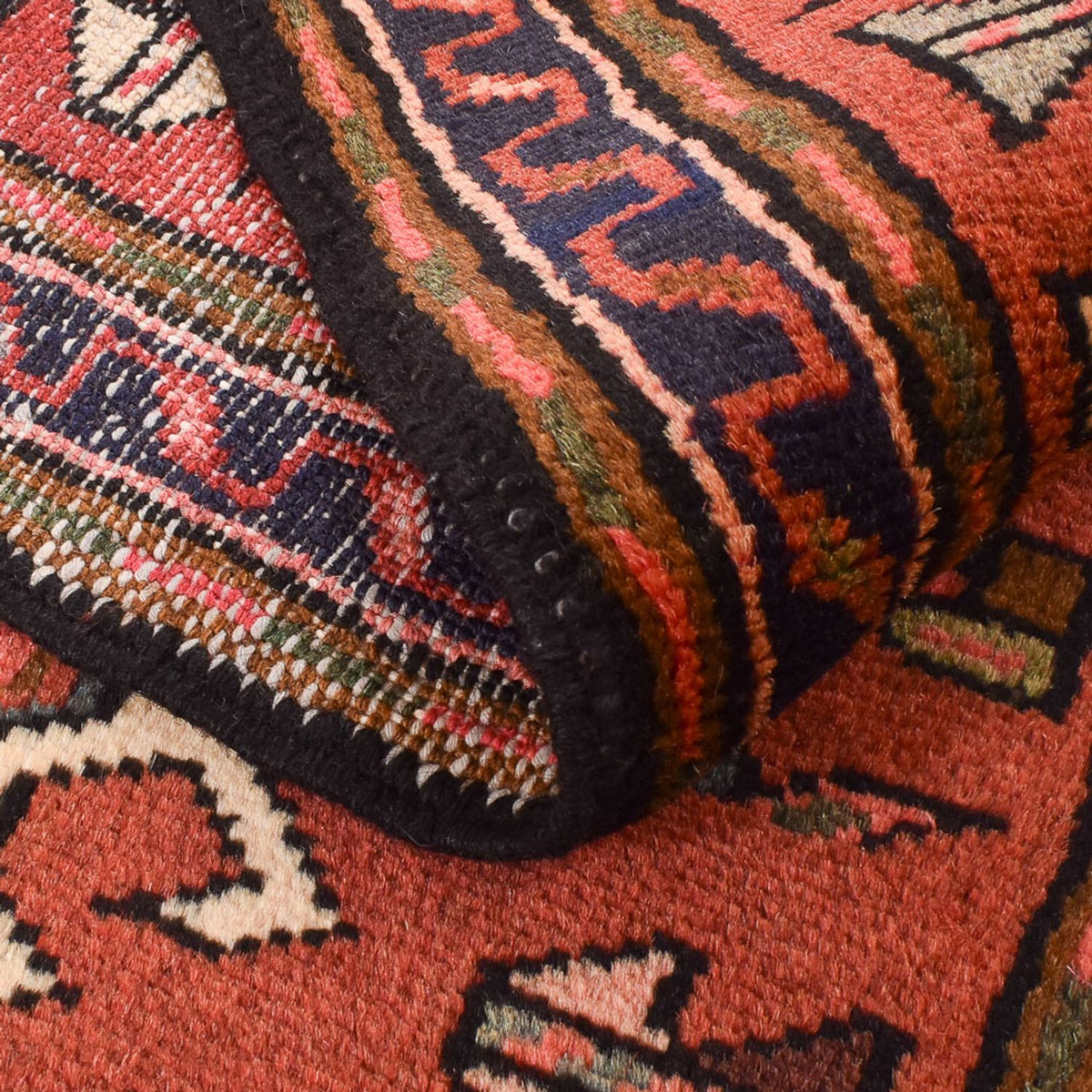 Alfombra de pasillo Alfombra persa - Nómada - 288 x 75 cm - rojo claro