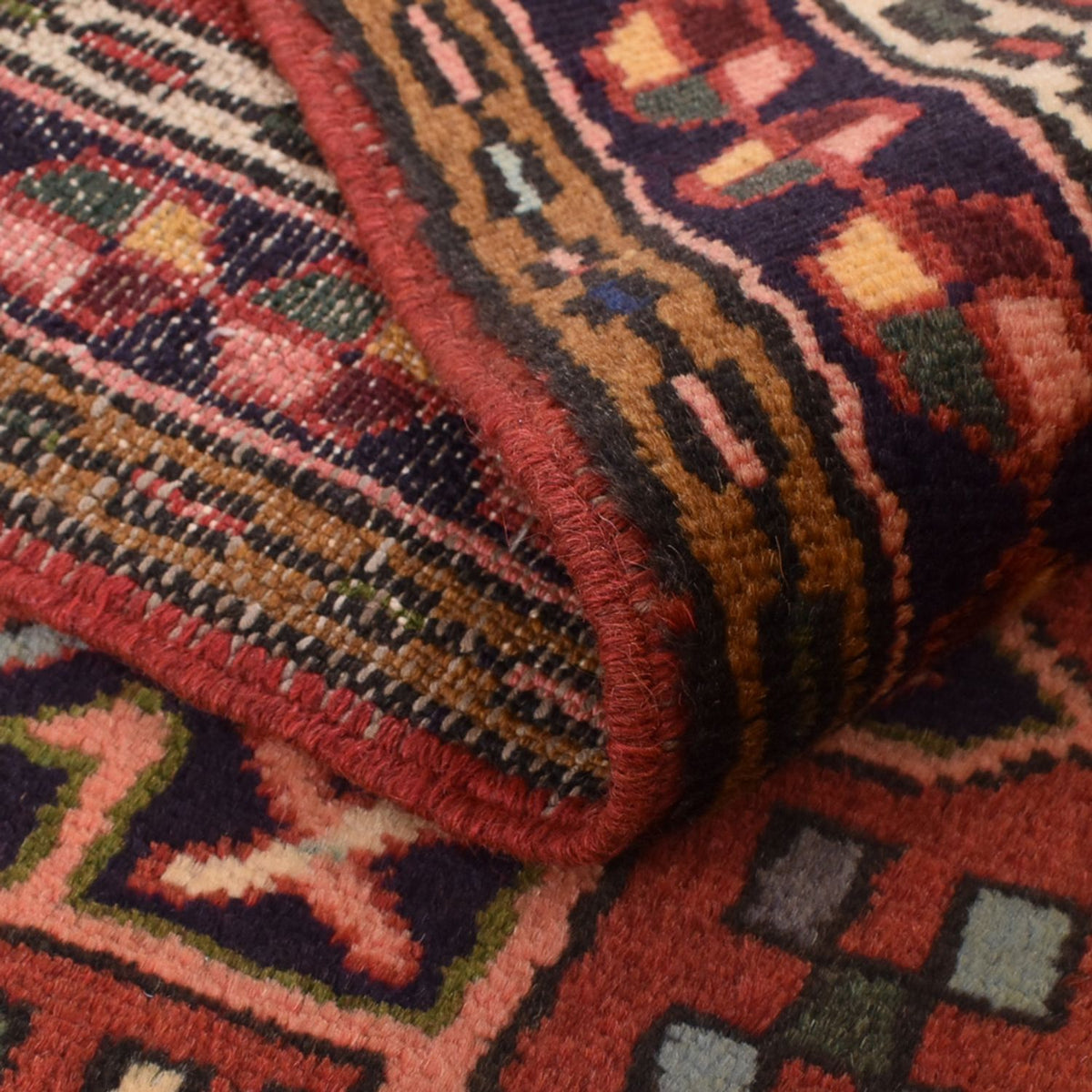 Alfombra de pasillo Alfombra persa - Nómada - 280 x 70 cm - rojo