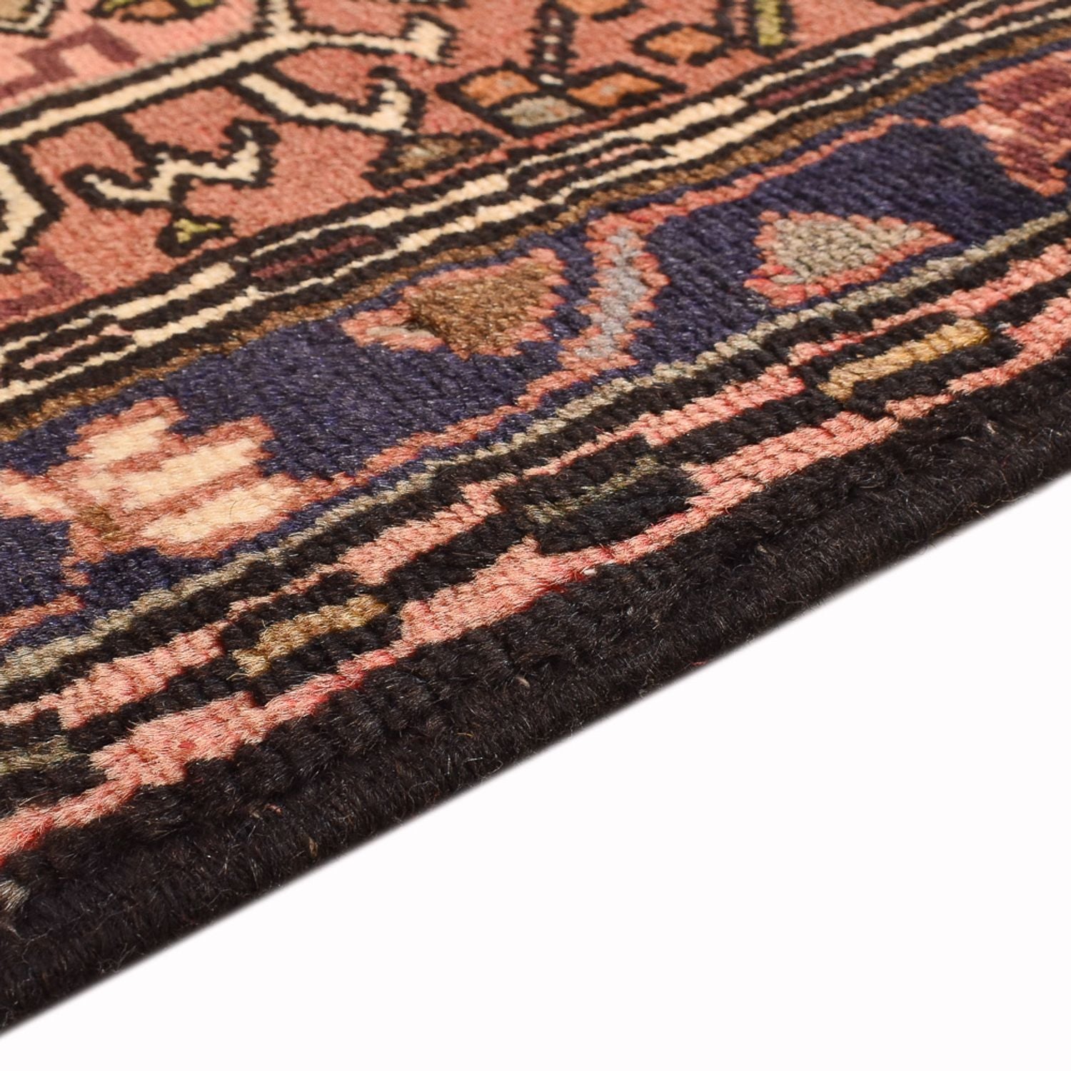 Alfombra de pasillo Alfombra persa - Nómada - 285 x 65 cm - rojo claro