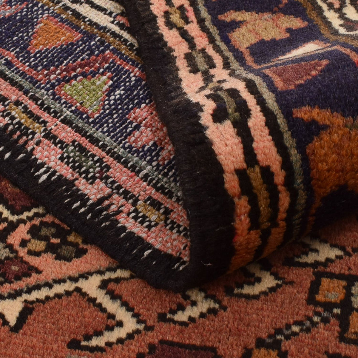 Alfombra de pasillo Alfombra persa - Nómada - 285 x 65 cm - rojo claro