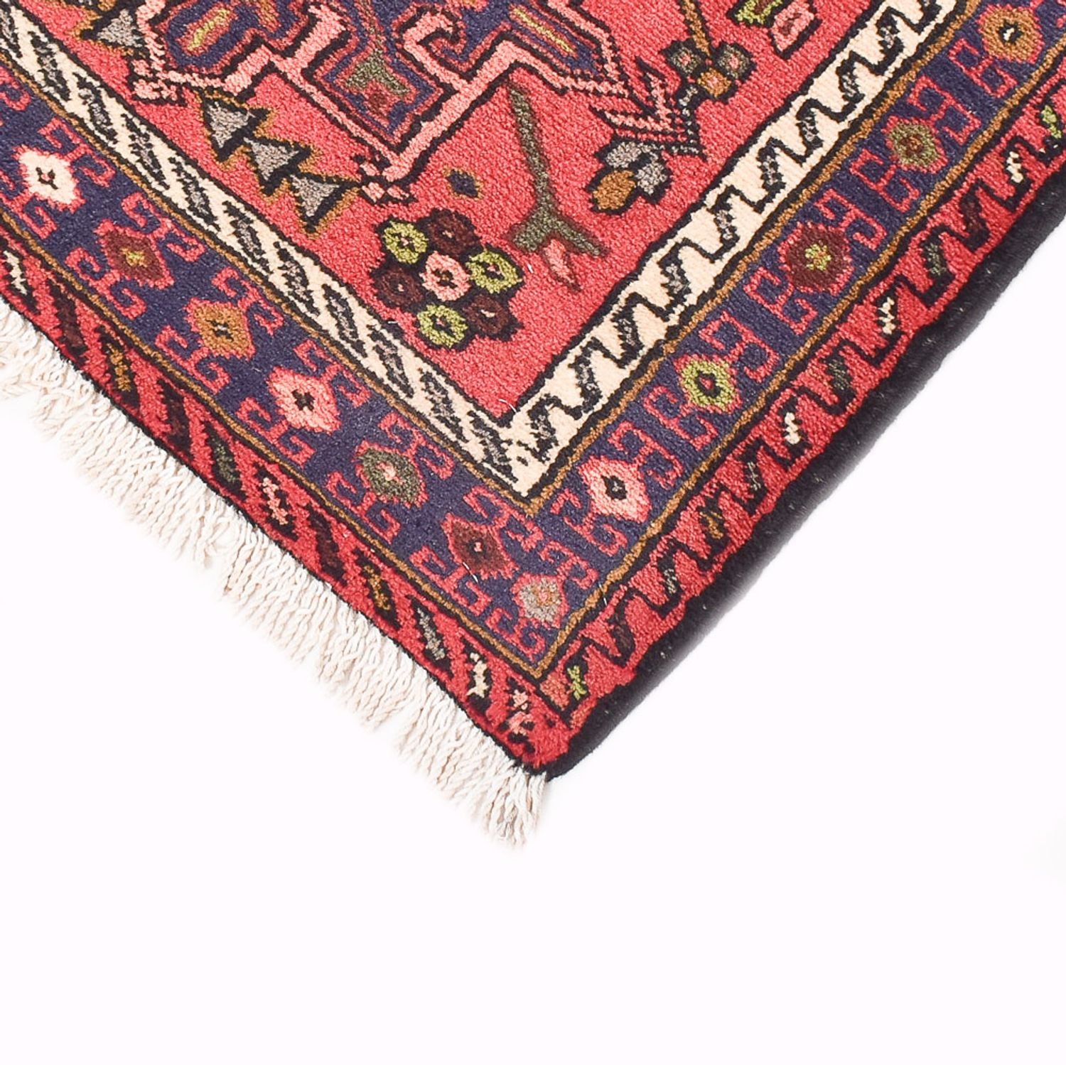 Alfombra de pasillo Alfombra persa - Nómada - 288 x 74 cm - rojo claro