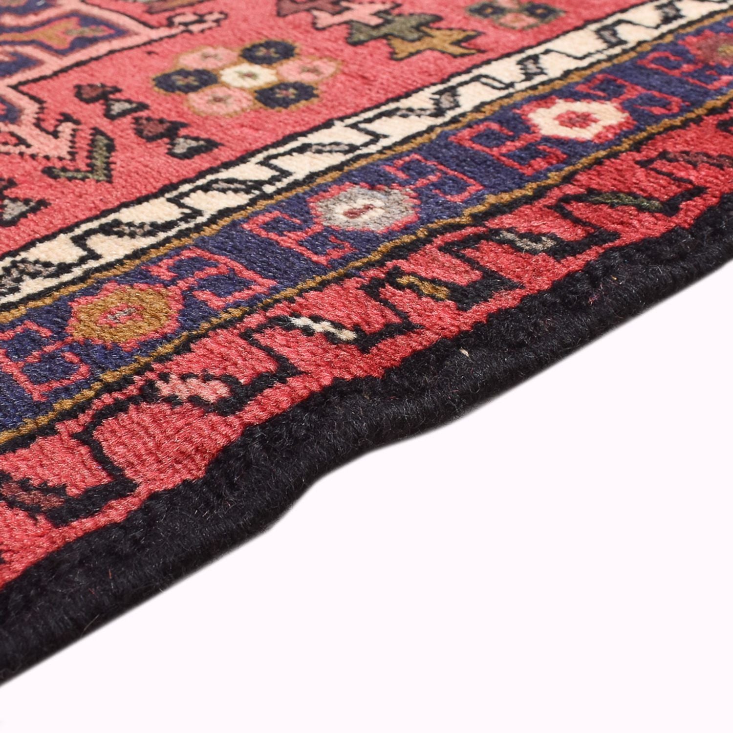 Alfombra de pasillo Alfombra persa - Nómada - 288 x 74 cm - rojo claro