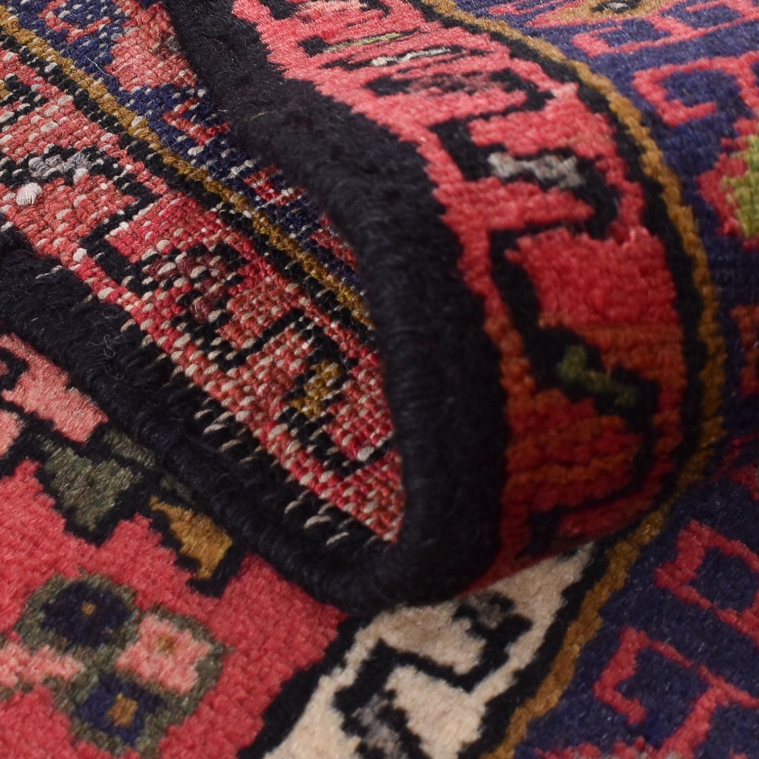 Alfombra de pasillo Alfombra persa - Nómada - 288 x 74 cm - rojo claro