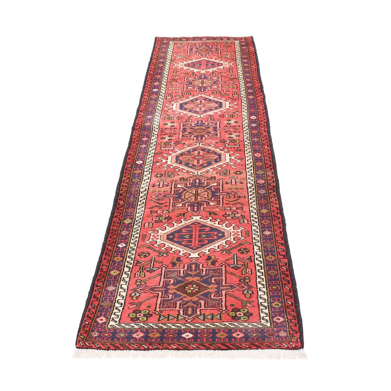 Alfombra de pasillo Alfombra persa - Nómada - 288 x 74 cm - rojo claro
