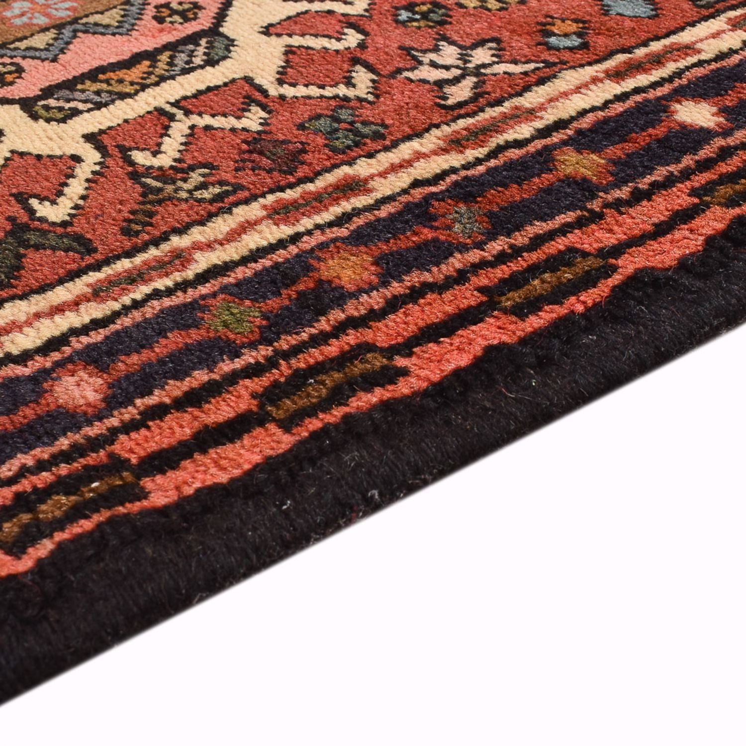 Alfombra de pasillo Alfombra persa - Nómada - 294 x 68 cm - rojo