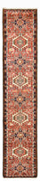 Alfombra de pasillo Alfombra persa - Nómada - 311 x 78 cm - rojo claro