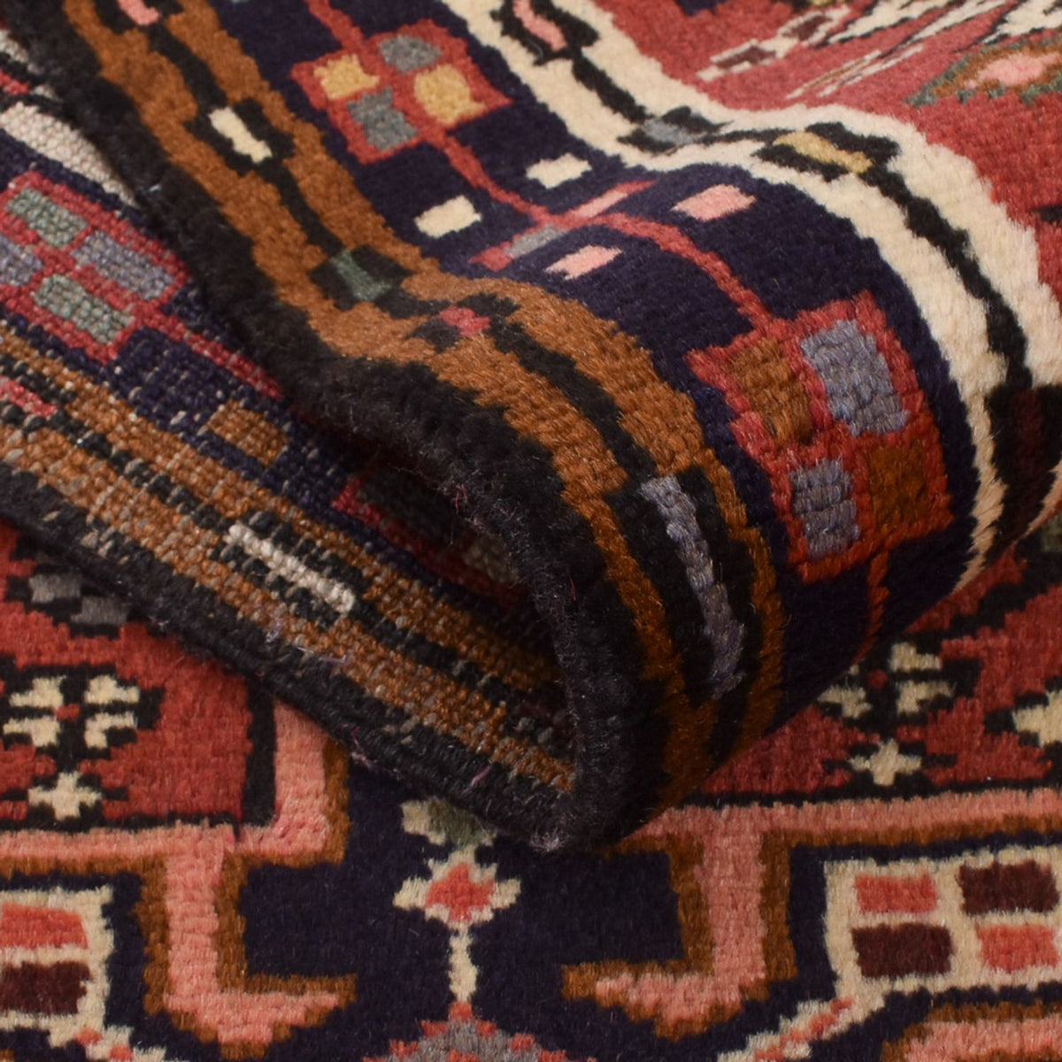 Alfombra de pasillo Alfombra persa - Nómada - 311 x 78 cm - rojo claro