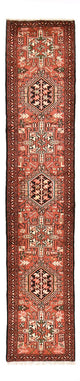 Alfombra de pasillo Alfombra persa - Nómada - 290 x 62 cm - rojo claro