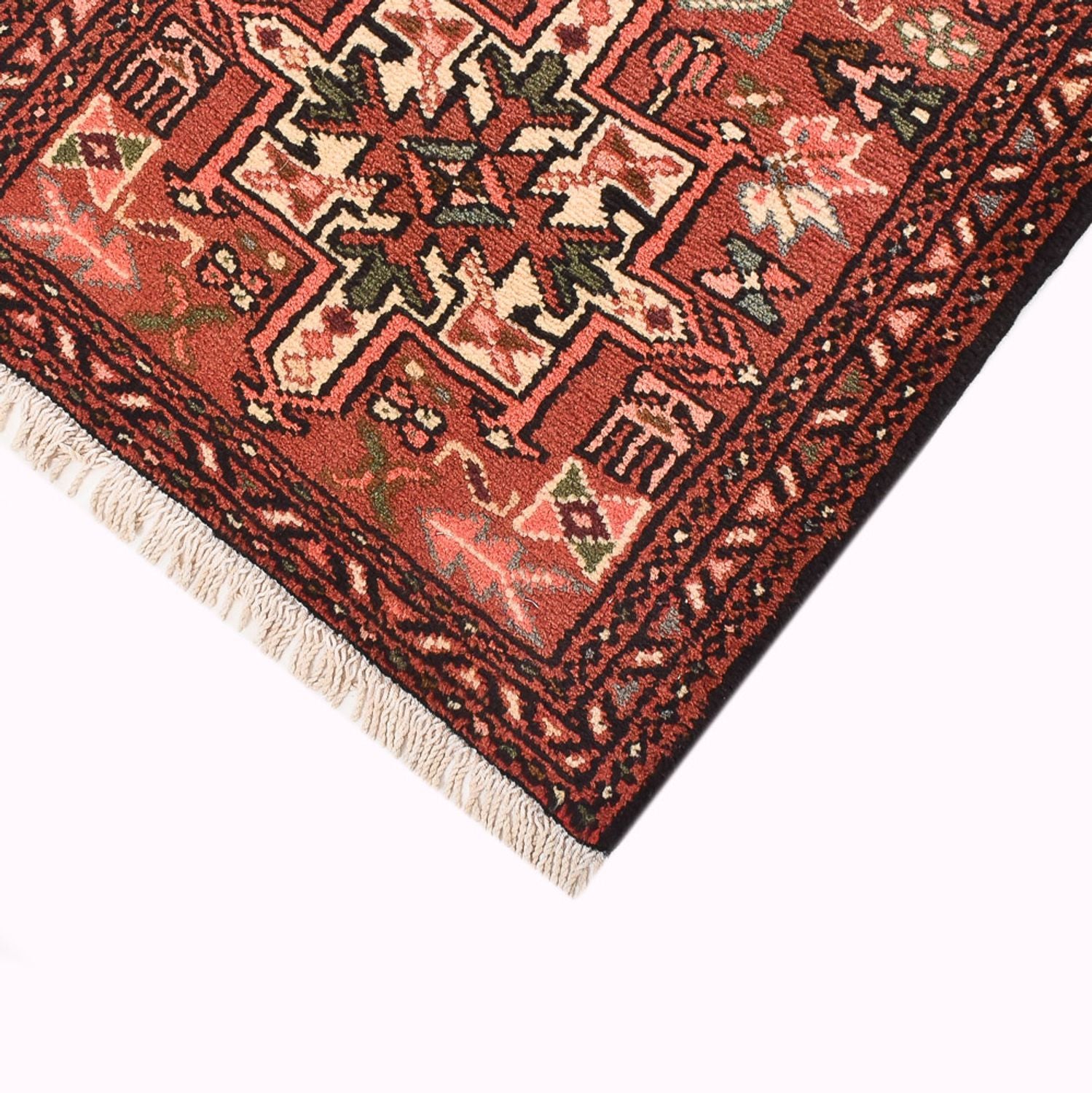 Alfombra de pasillo Alfombra persa - Nómada - 290 x 62 cm - rojo claro