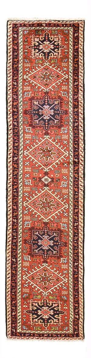 Alfombra de pasillo Alfombra persa - Nómada - 280 x 73 cm - rojo claro