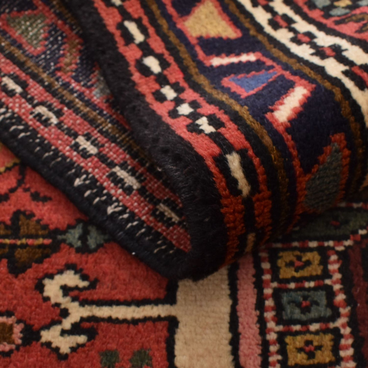 Alfombra de pasillo Alfombra persa - Nómada - 288 x 70 cm - rojo claro