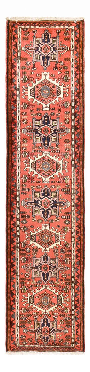Alfombra de pasillo Alfombra persa - Nómada - 296 x 72 cm - rojo claro