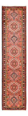 Alfombra de pasillo Alfombra persa - Nómada - 281 x 68 cm - rojo claro