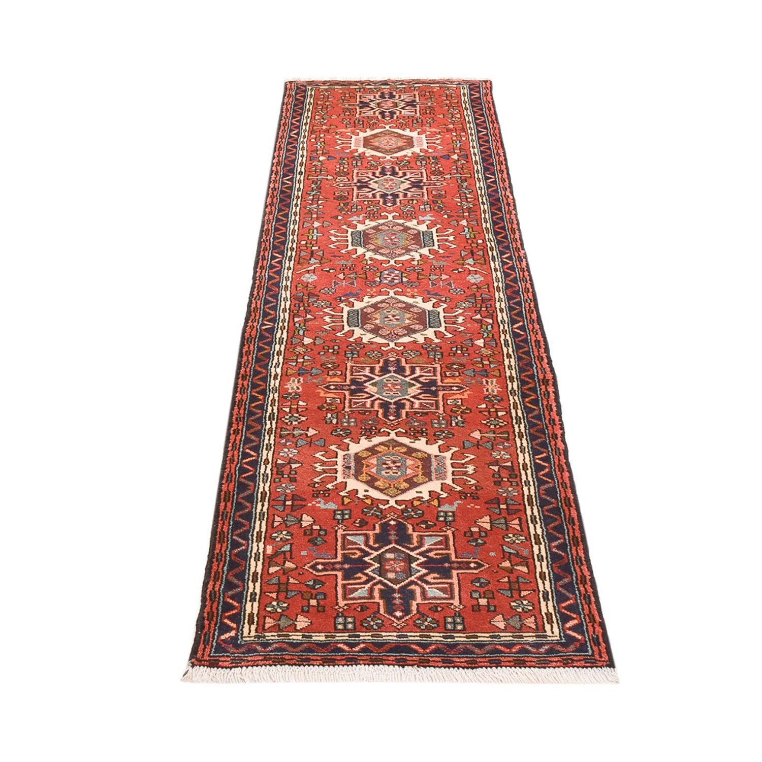 Alfombra de pasillo Alfombra persa - Nómada - 280 x 72 cm - rojo