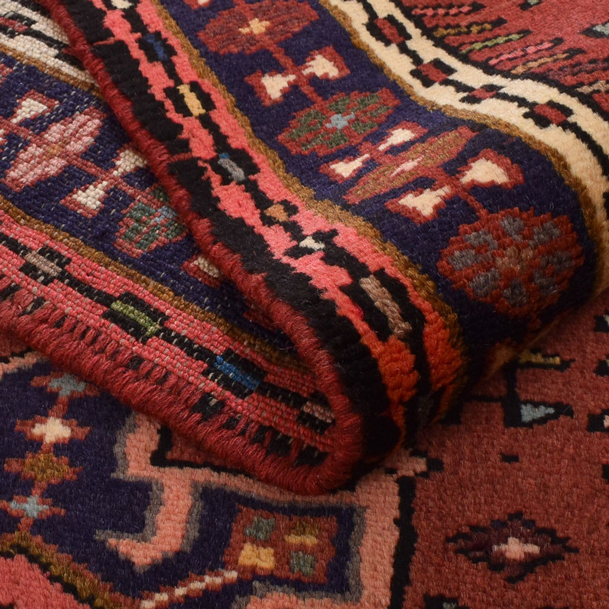 Alfombra de pasillo Alfombra persa - Nómada - 292 x 72 cm - rojo claro