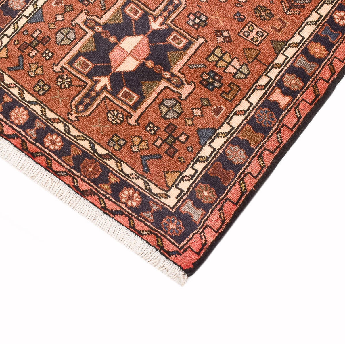 Alfombra de pasillo Alfombra persa - Nómada - 282 x 69 cm - rojo