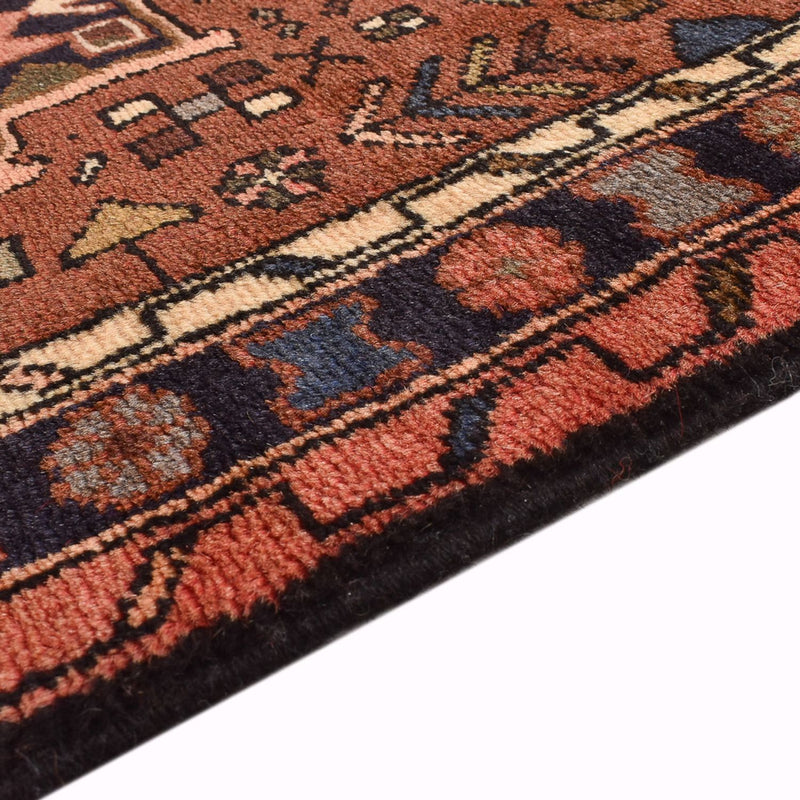 Alfombra de pasillo Alfombra persa - Nómada - 282 x 69 cm - rojo