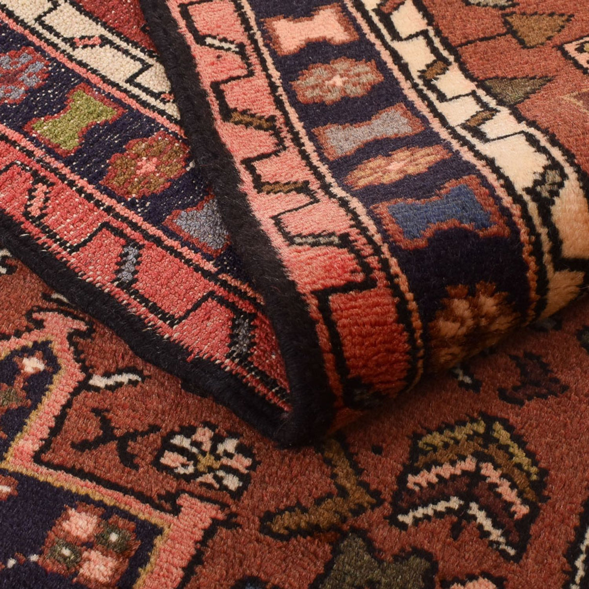 Alfombra de pasillo Alfombra persa - Nómada - 282 x 69 cm - rojo