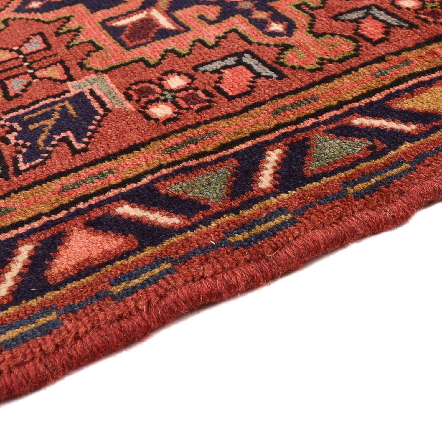 Alfombra de pasillo Alfombra persa - Nómada - 302 x 69 cm - rojo claro