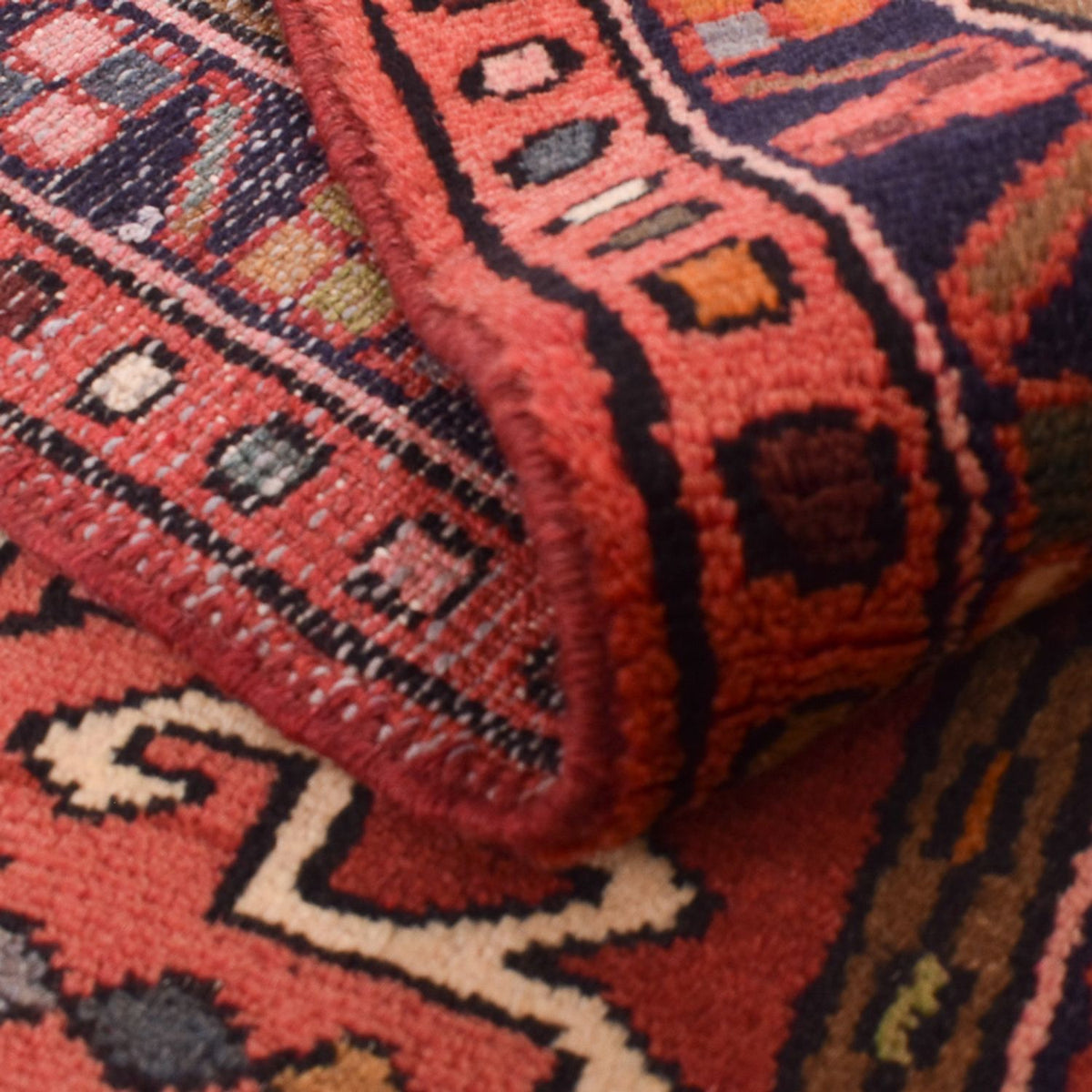 Alfombra de pasillo Alfombra persa - Nómada - 274 x 67 cm - rojo